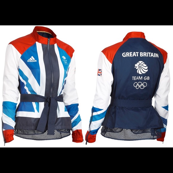 RARE Adidas Stella McCartney Olympic 2012 Team GB Jacket Two Shot - Picture 2 of 3